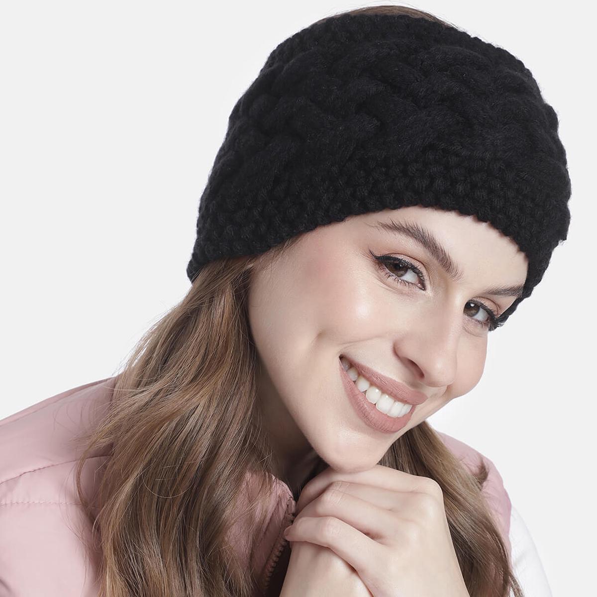 Criss-Cross Headband - Black 10156