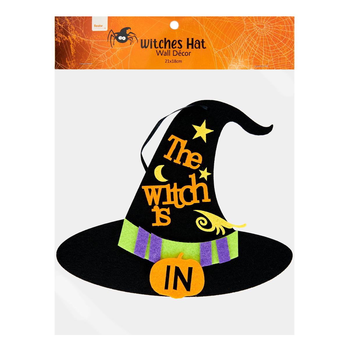Witch Hat Wall Decor