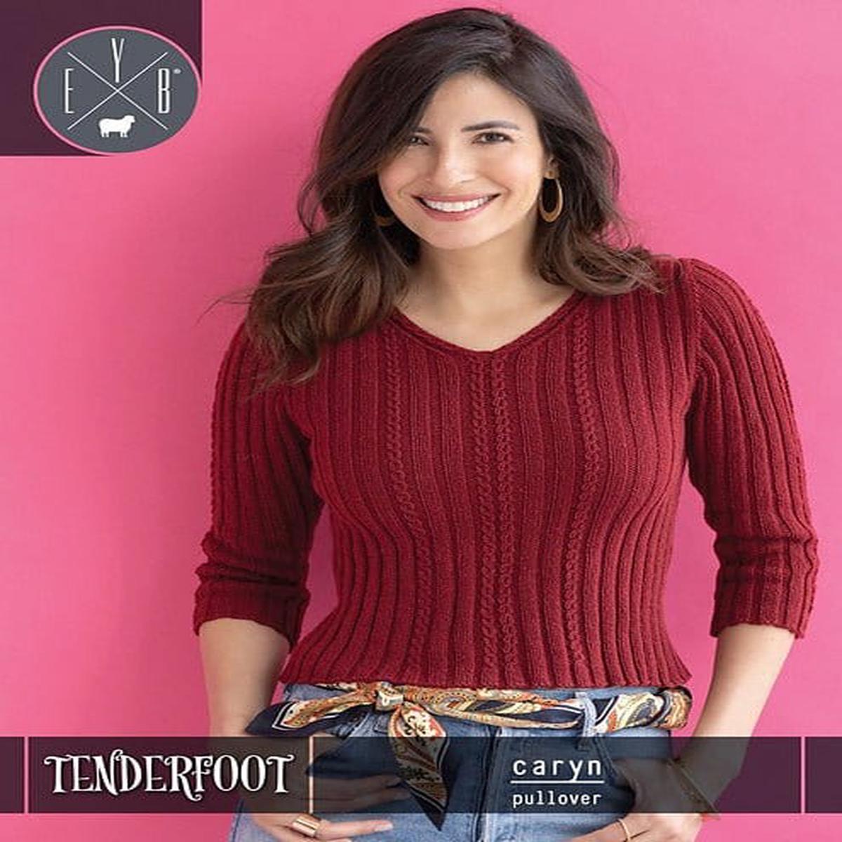 CARYN Sweater Pattern from Queensland Leaflet