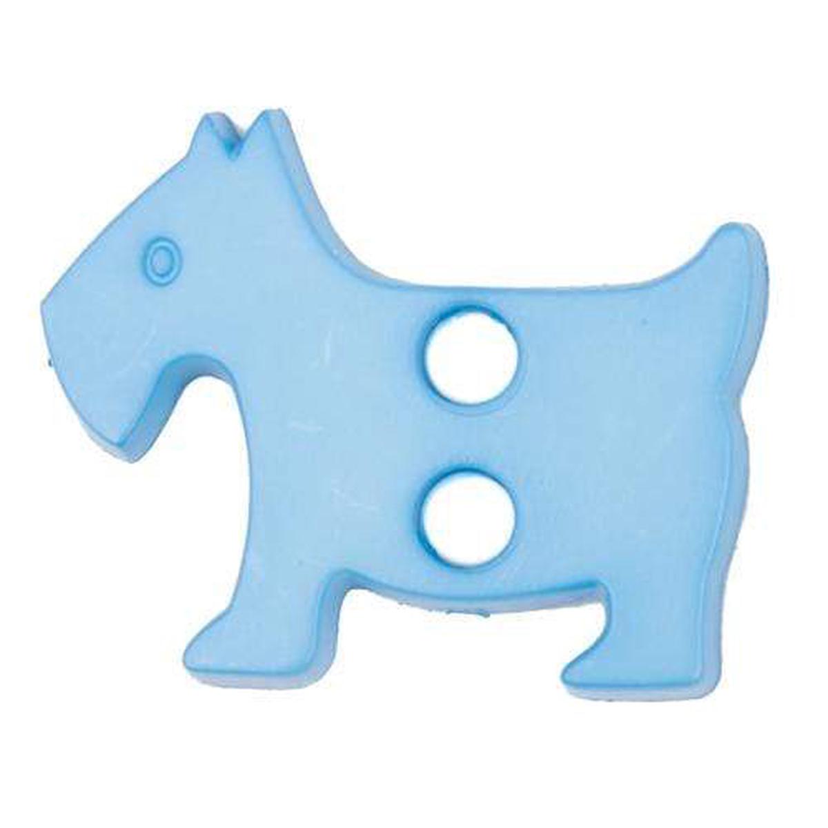 Scottie Dog Button