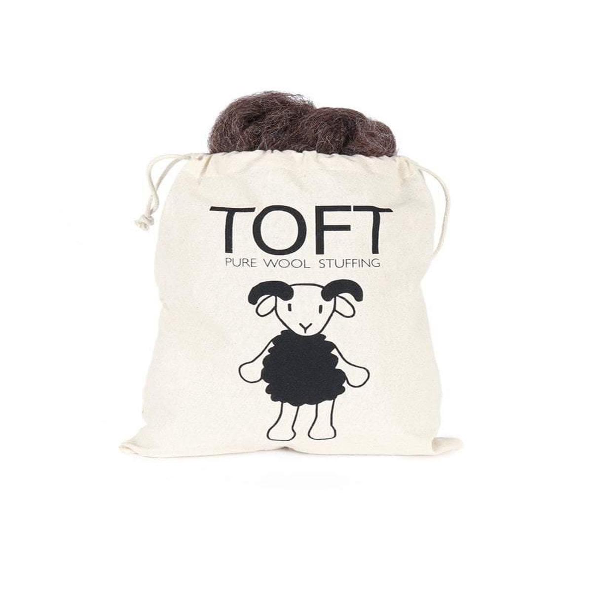 TOFT Pure Wool Toy Stuffing - Dark