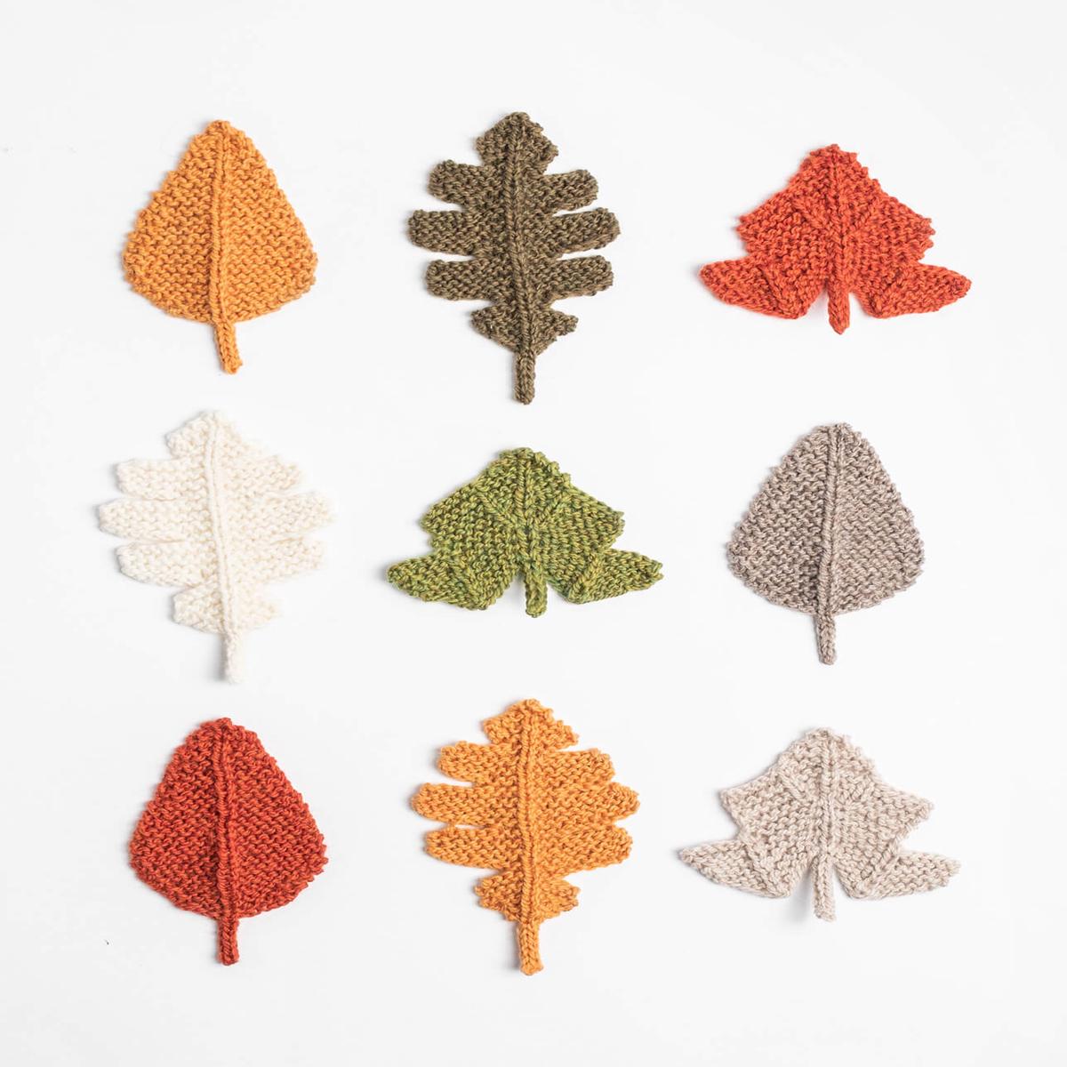 Fall Leaves Kit with Woolstok Mini Skein Bundles