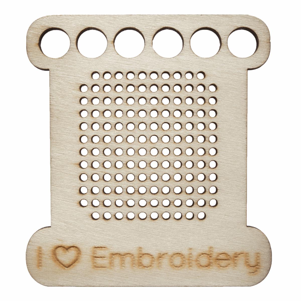 Trimits Embroidery Floss Holder - I Love Embroidery