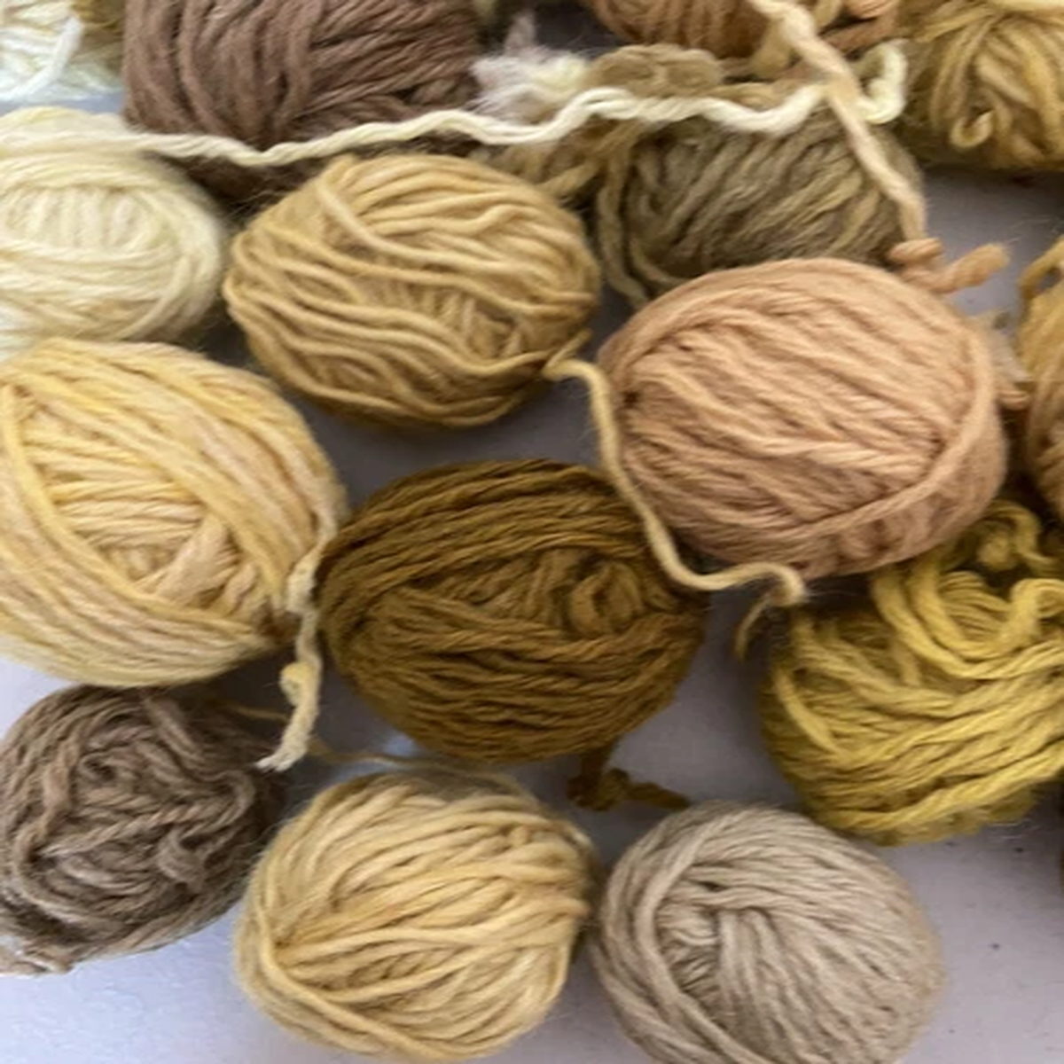 yarn balls assorted