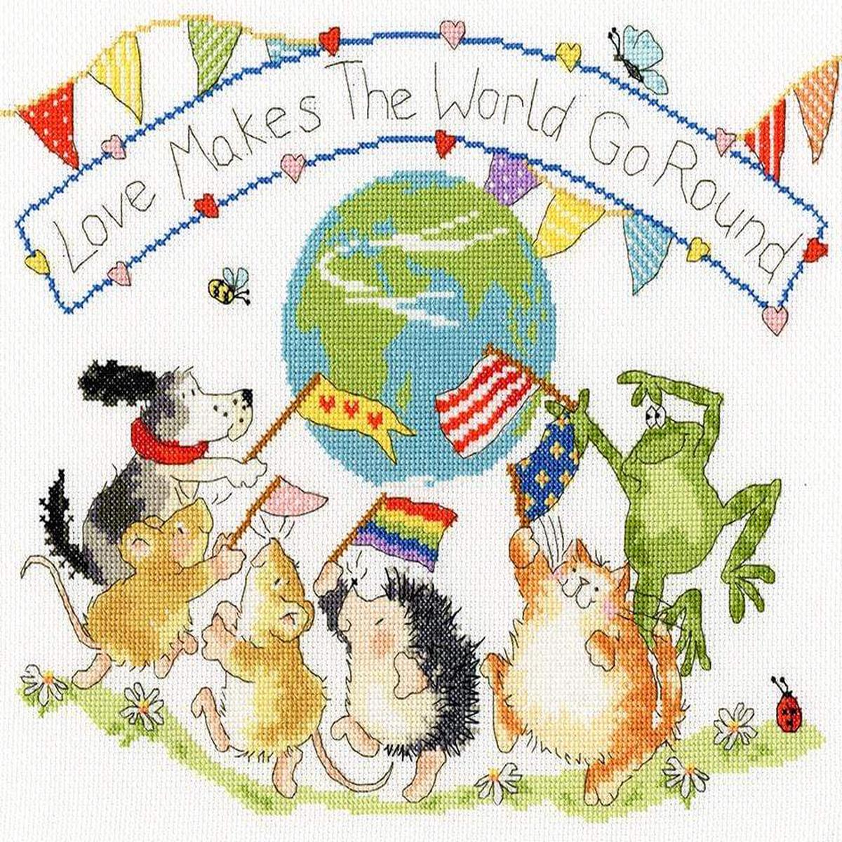 Bothy Threads Love Makes The World Go Round