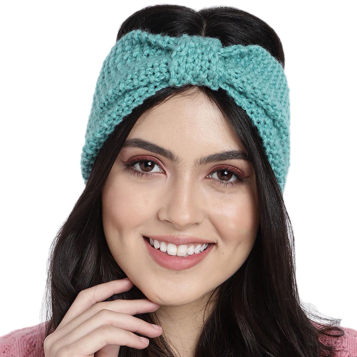 Bow Headband - Sea Green 48