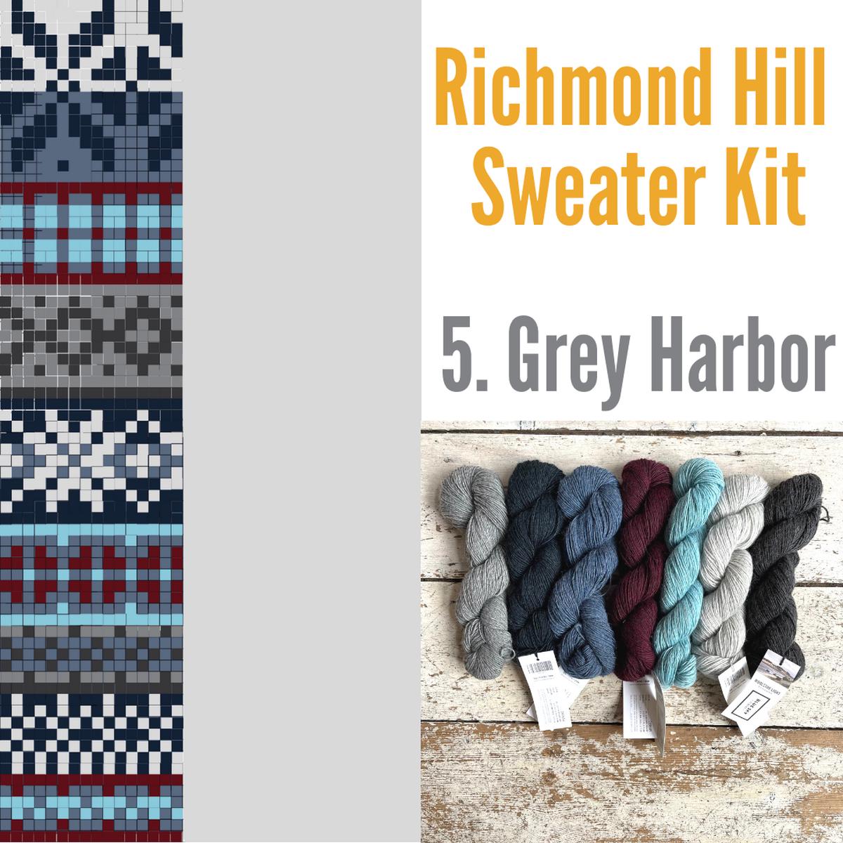 Richmond Hill Sweater Kit 5 - Grey Harbor