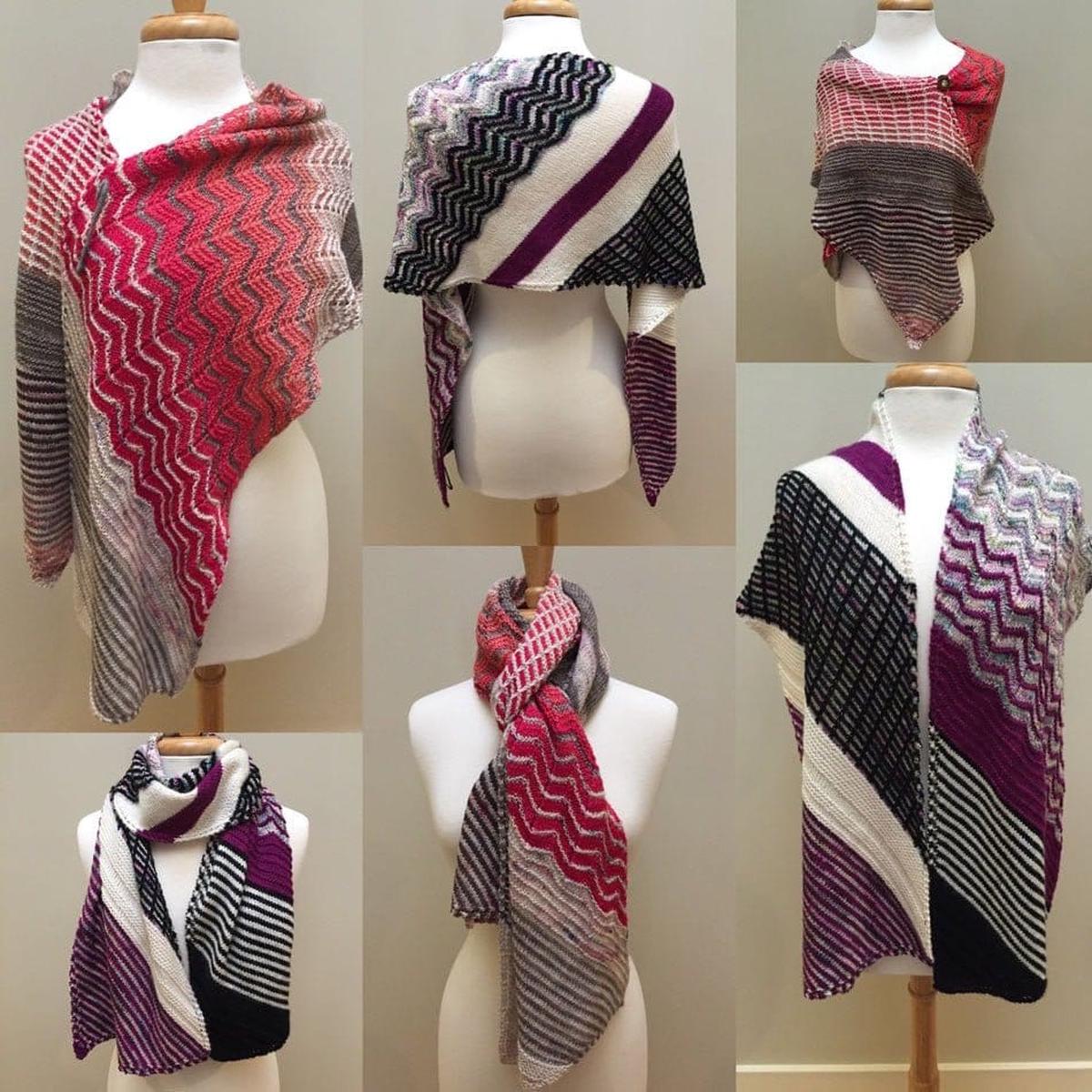 The Riddler Shawl/Scarf Pattern by SKNITSB