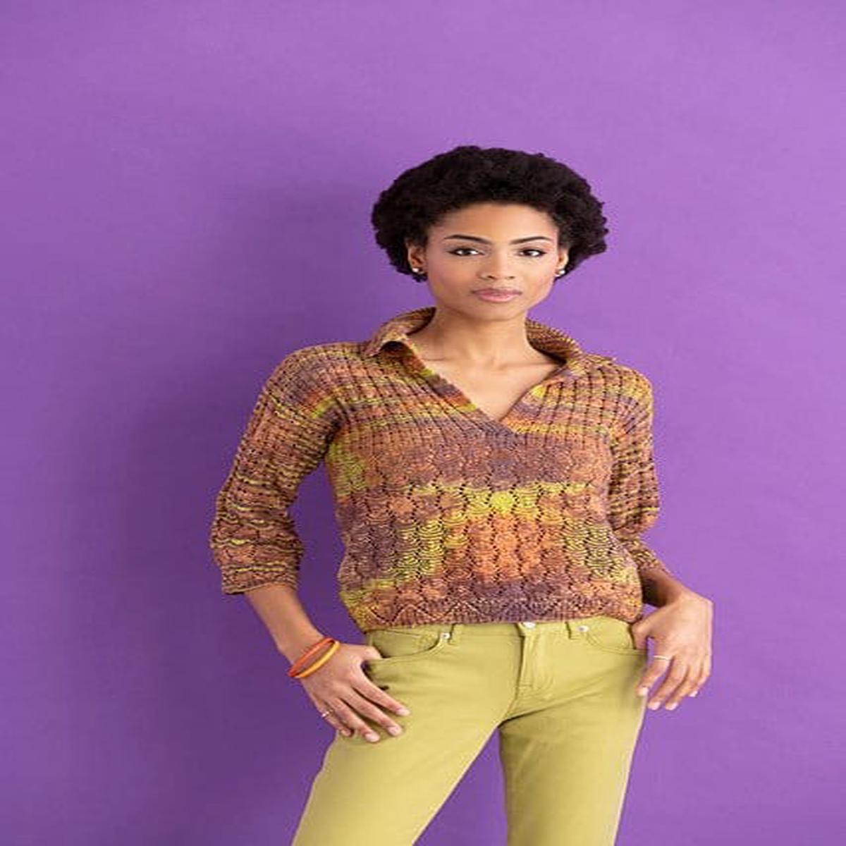 Bailey Top Pattern Leaflet by Araucania Yarns Leaflet