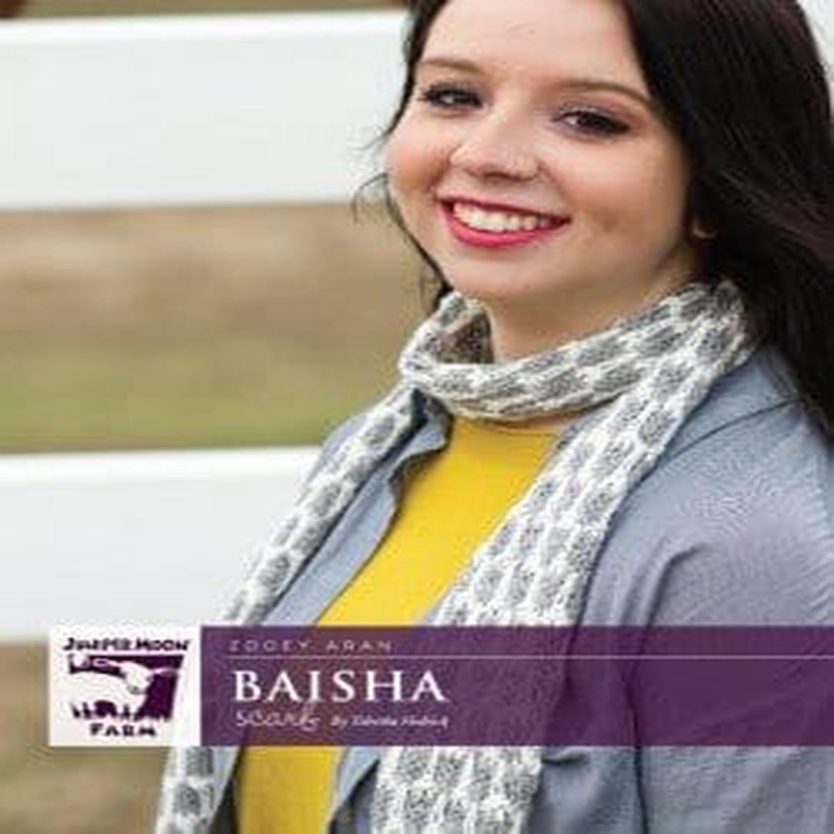 Baisha Scarf Pattern | Juniper Moon Farm