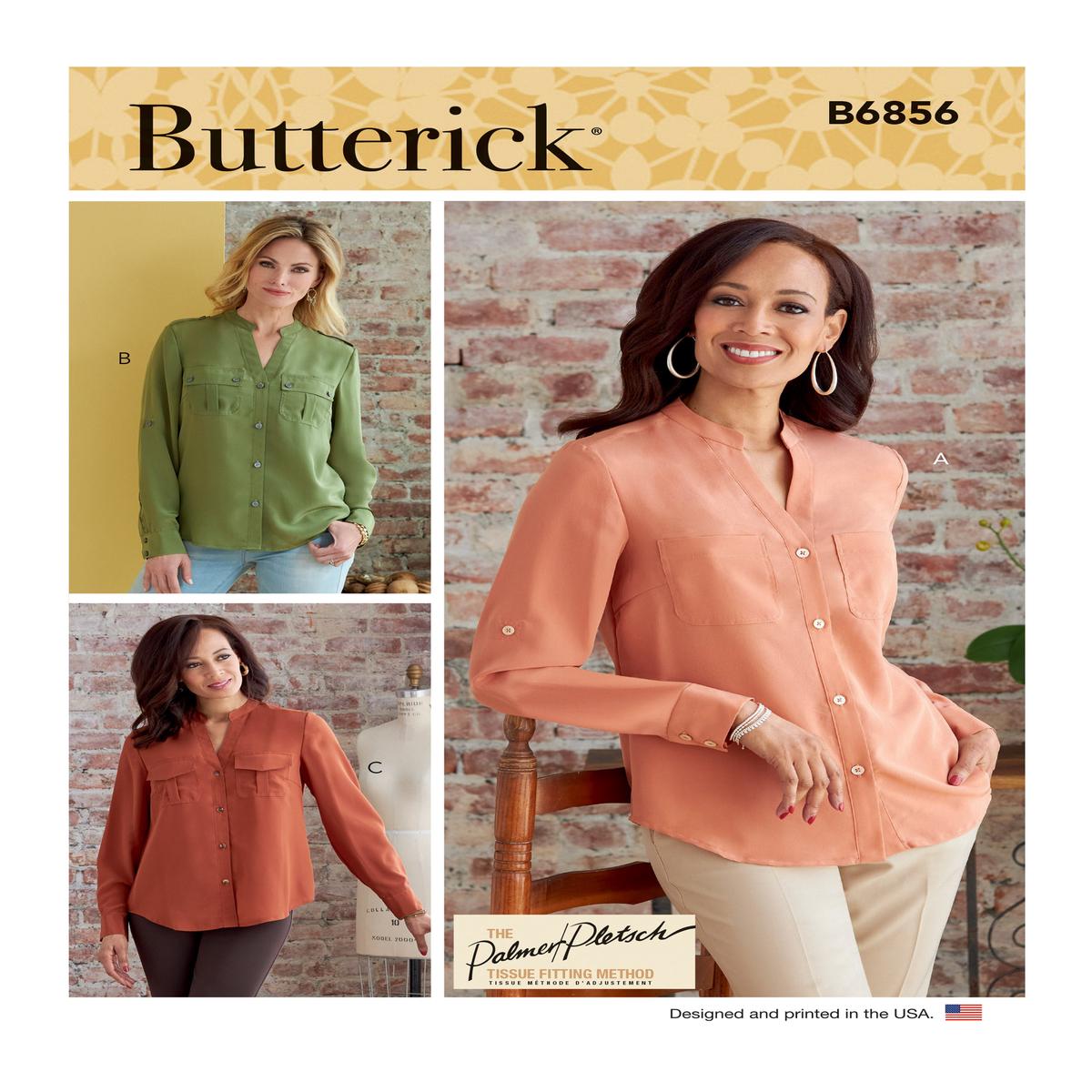 Butterick Pattern B6856 Misses' Top