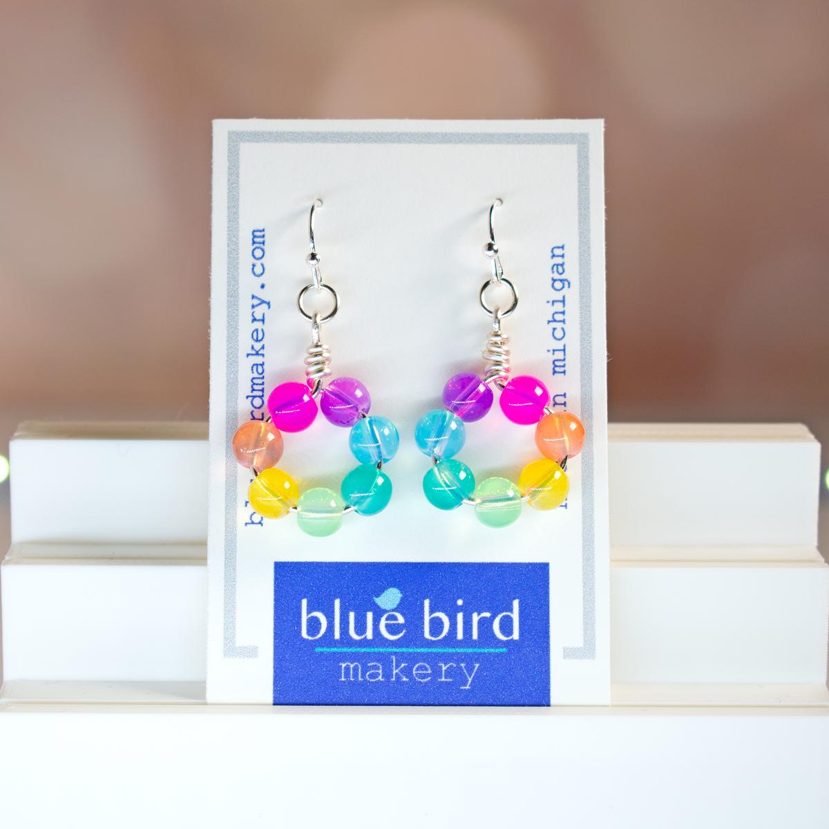 Gummy Rainbow Earrings