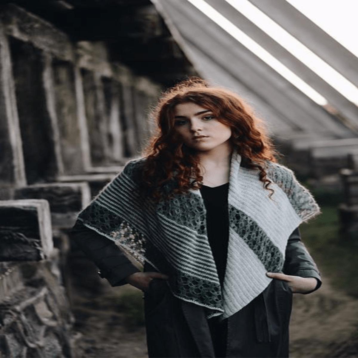 De Anima Shawl CROCHET Pattern