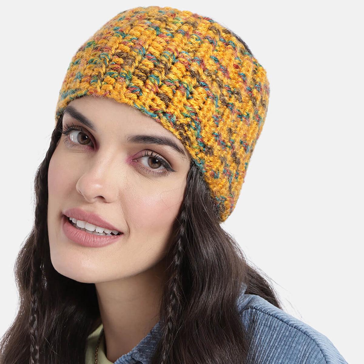 Woolen Headband - Orange 2967