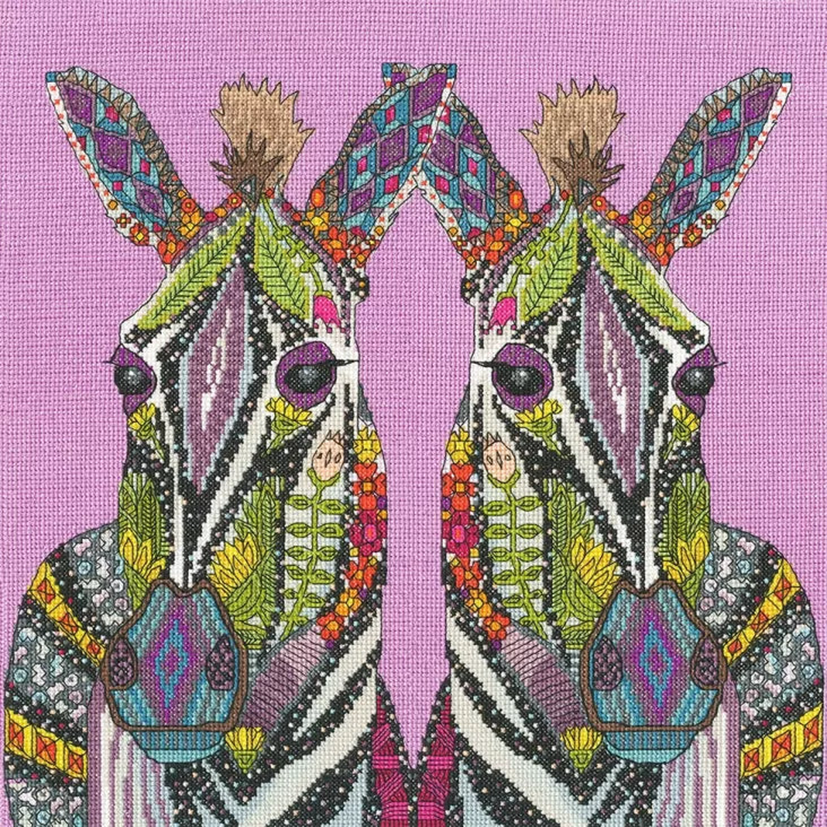Bothy Threads Jewelled Zebras