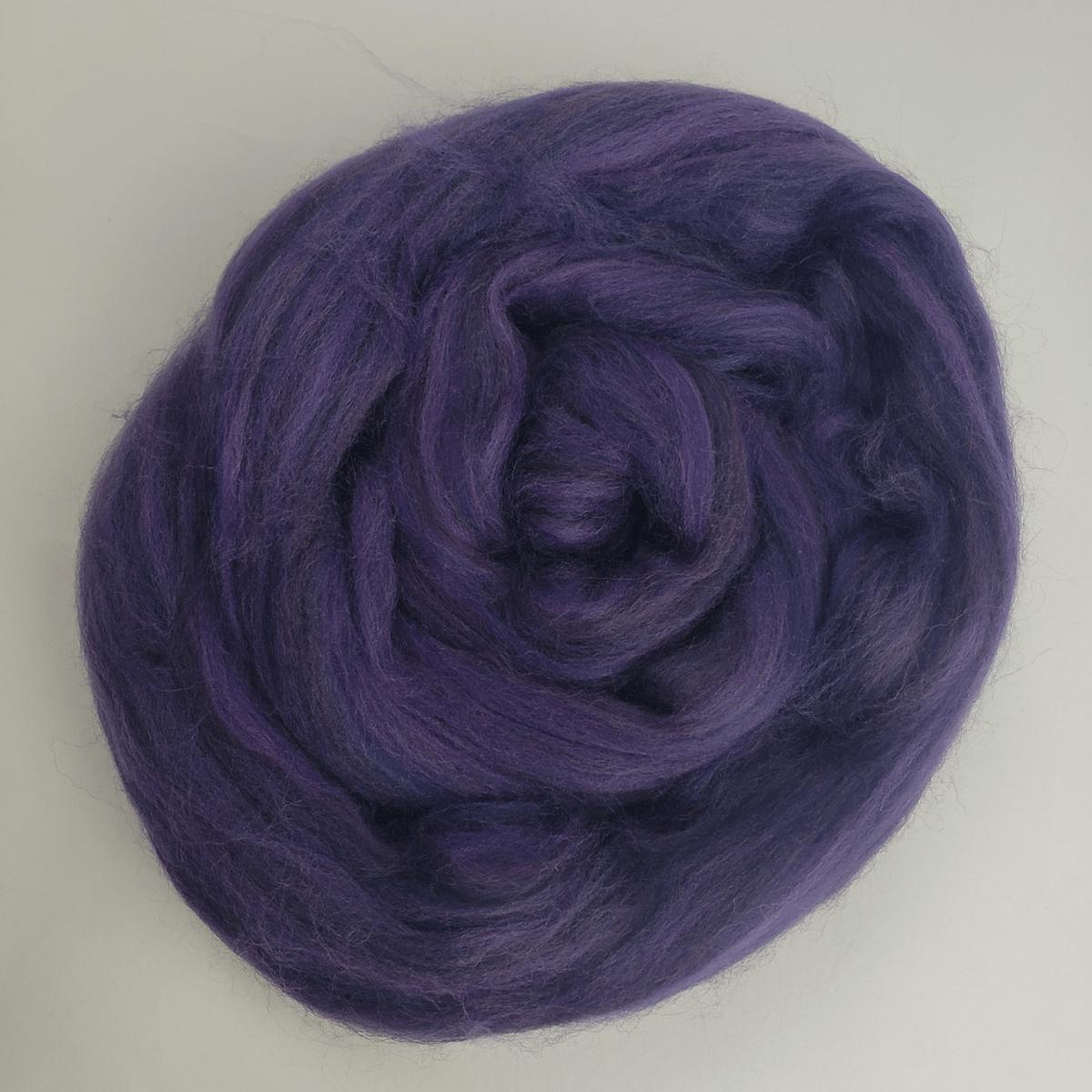 Purple Emperor - Extrafine Multi-Colored Merino Top