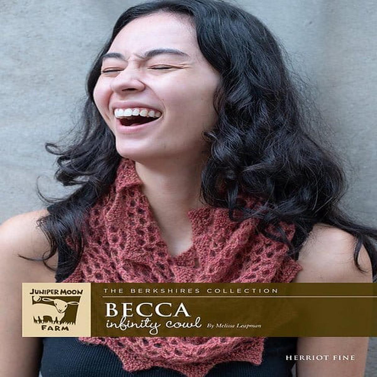 BECCA INFINITY COWL Pattern by Juniper Moon - Leaflet