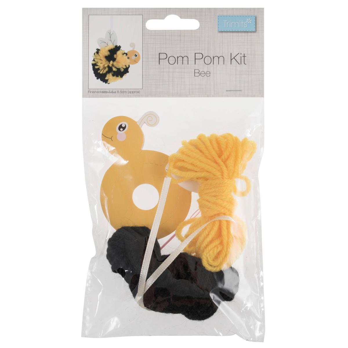 Pompom Decoration Kit - Bee