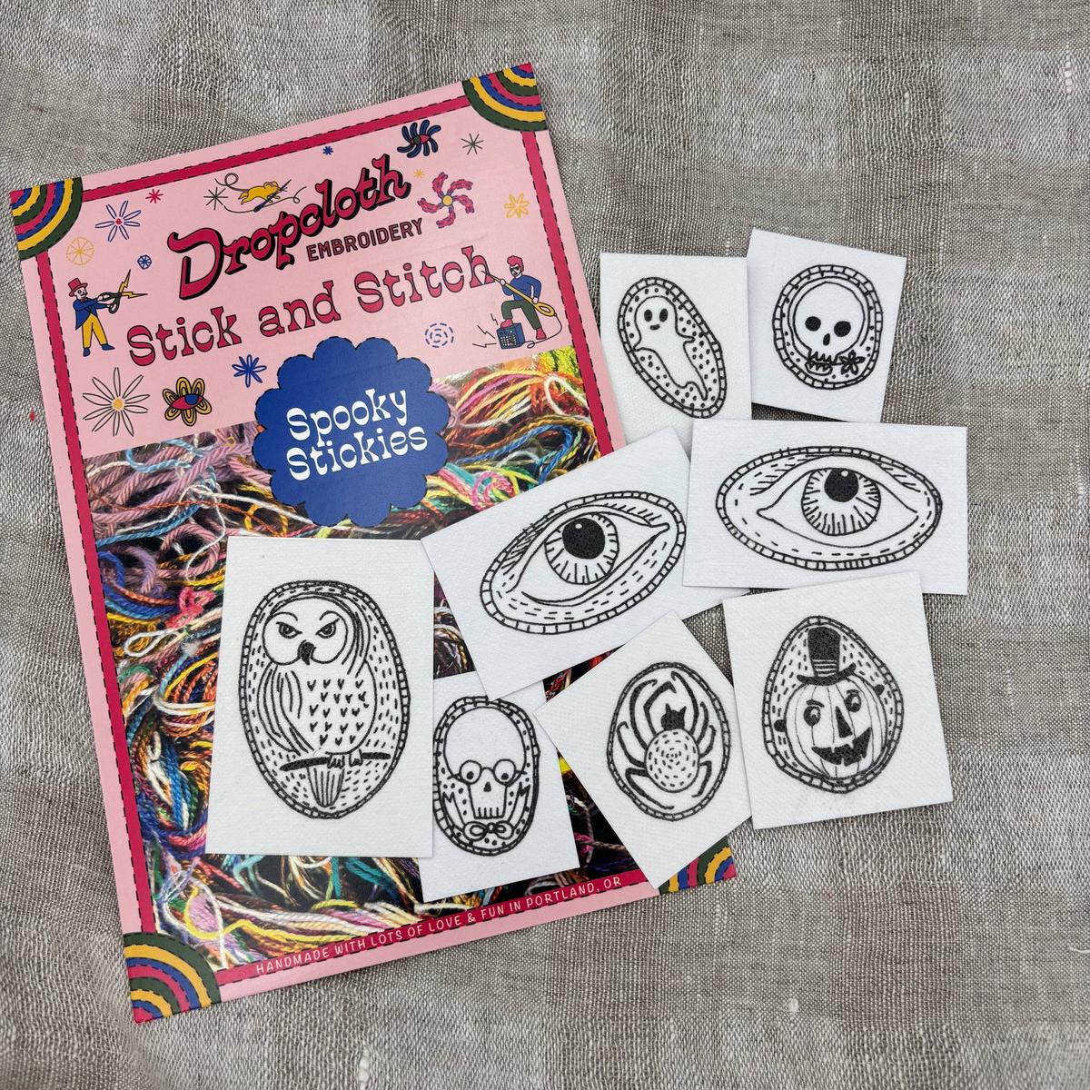 Spooky Stickies Stick and Stitch Set