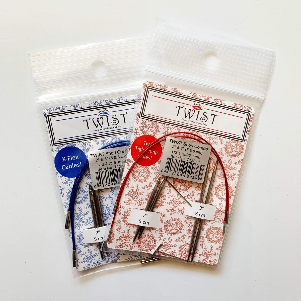 TWIST Interchangeable Tip Short Combo 2" & 3" (5 & 8cm) Shorties