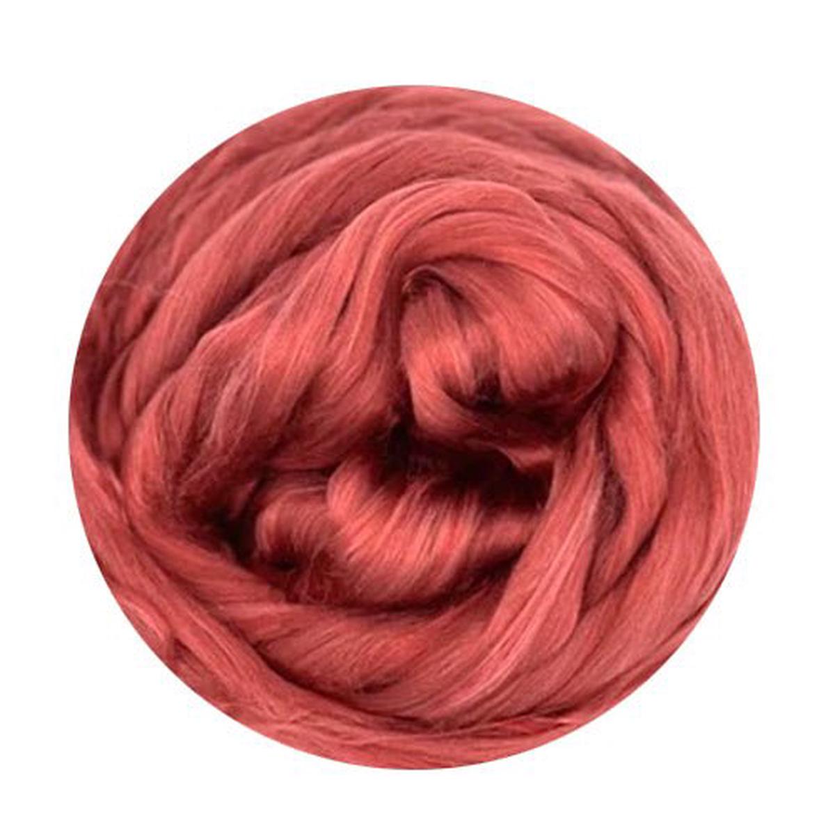 A Grade Dyed Mulberry Silk Top London Red