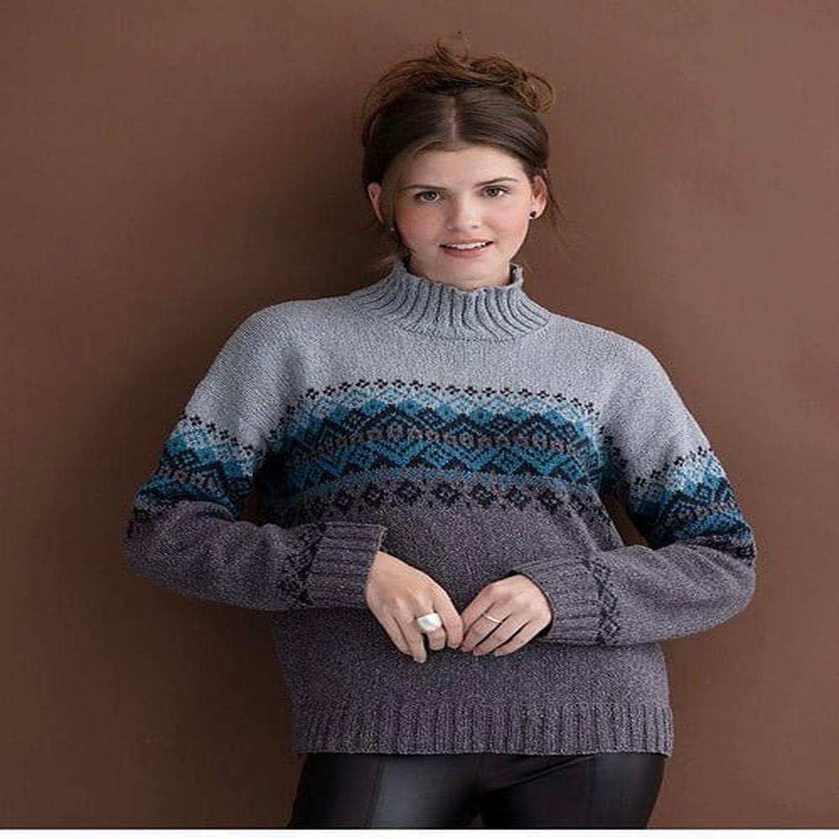 CHARLIE PULLOVER Pattern by Sandi Prosser Leaflet