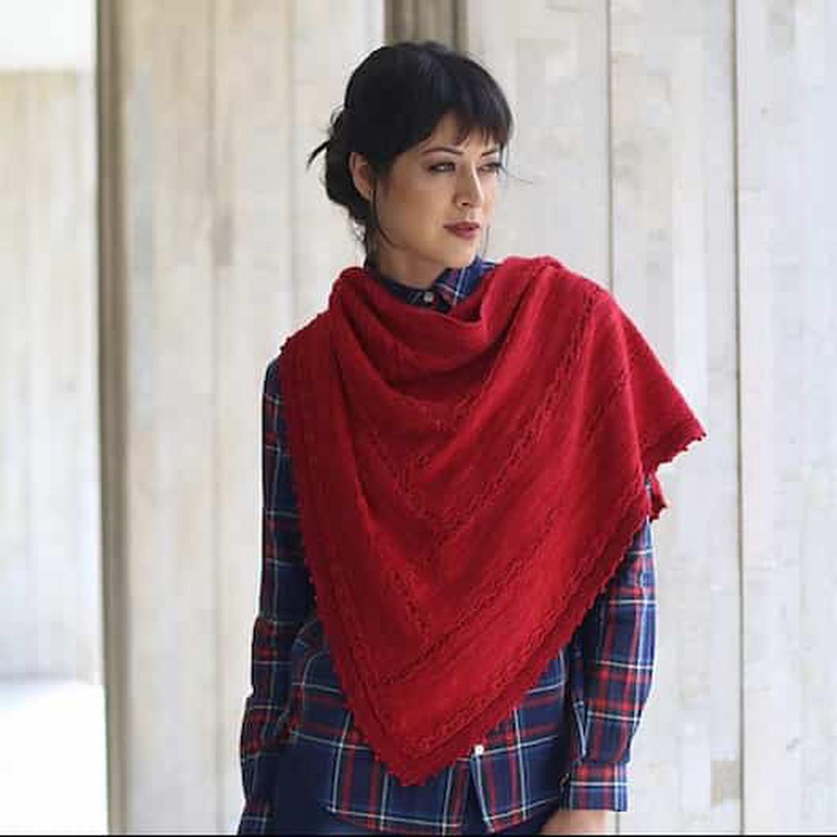 Wellingborough Shawl Pattern | Malabrigo