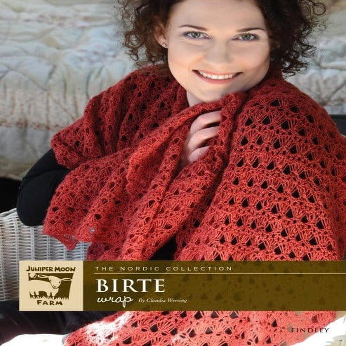 BIRTE WRAP Pattern by Juniper Moon - Leaflet