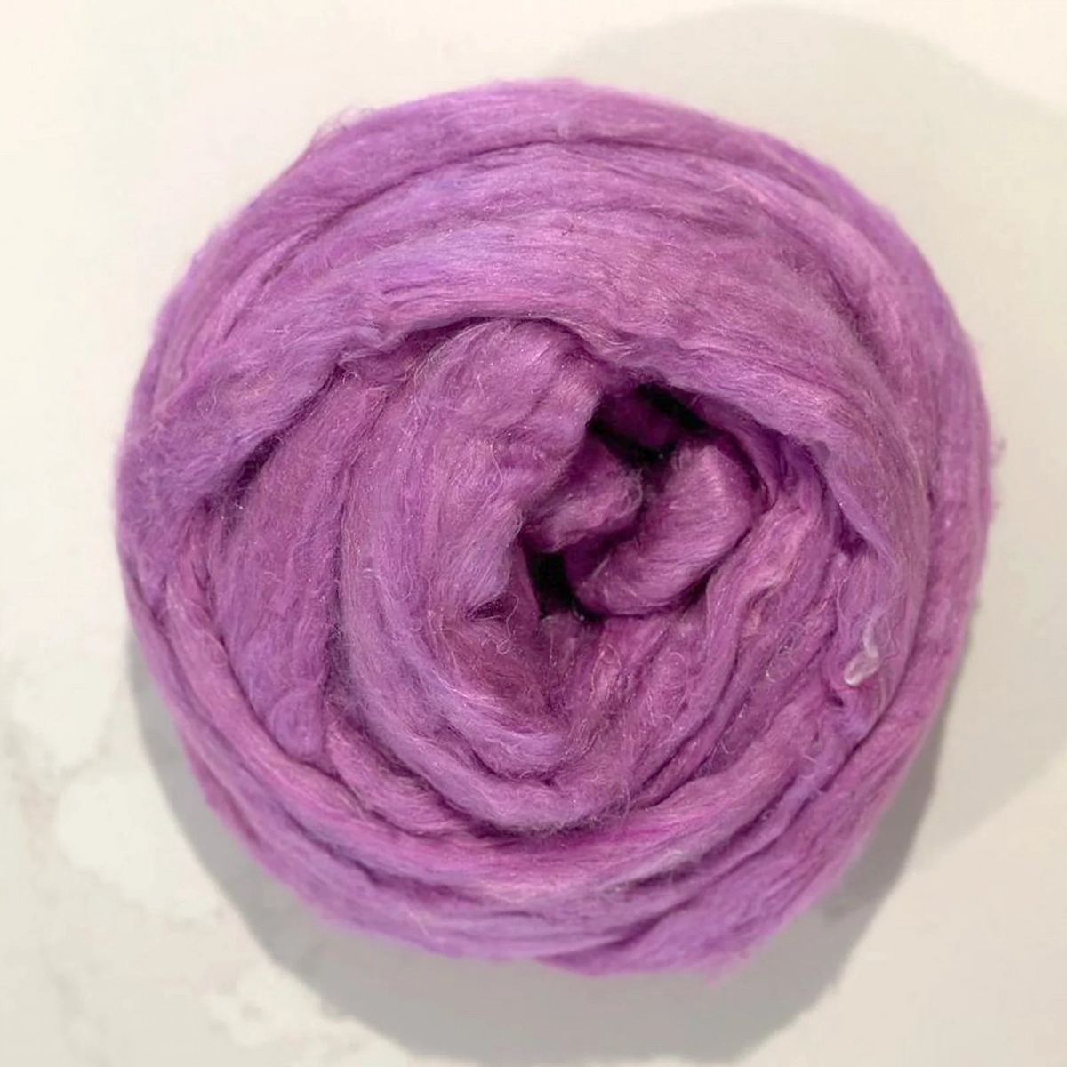 Recycled Sari Silk Top - Flamingo