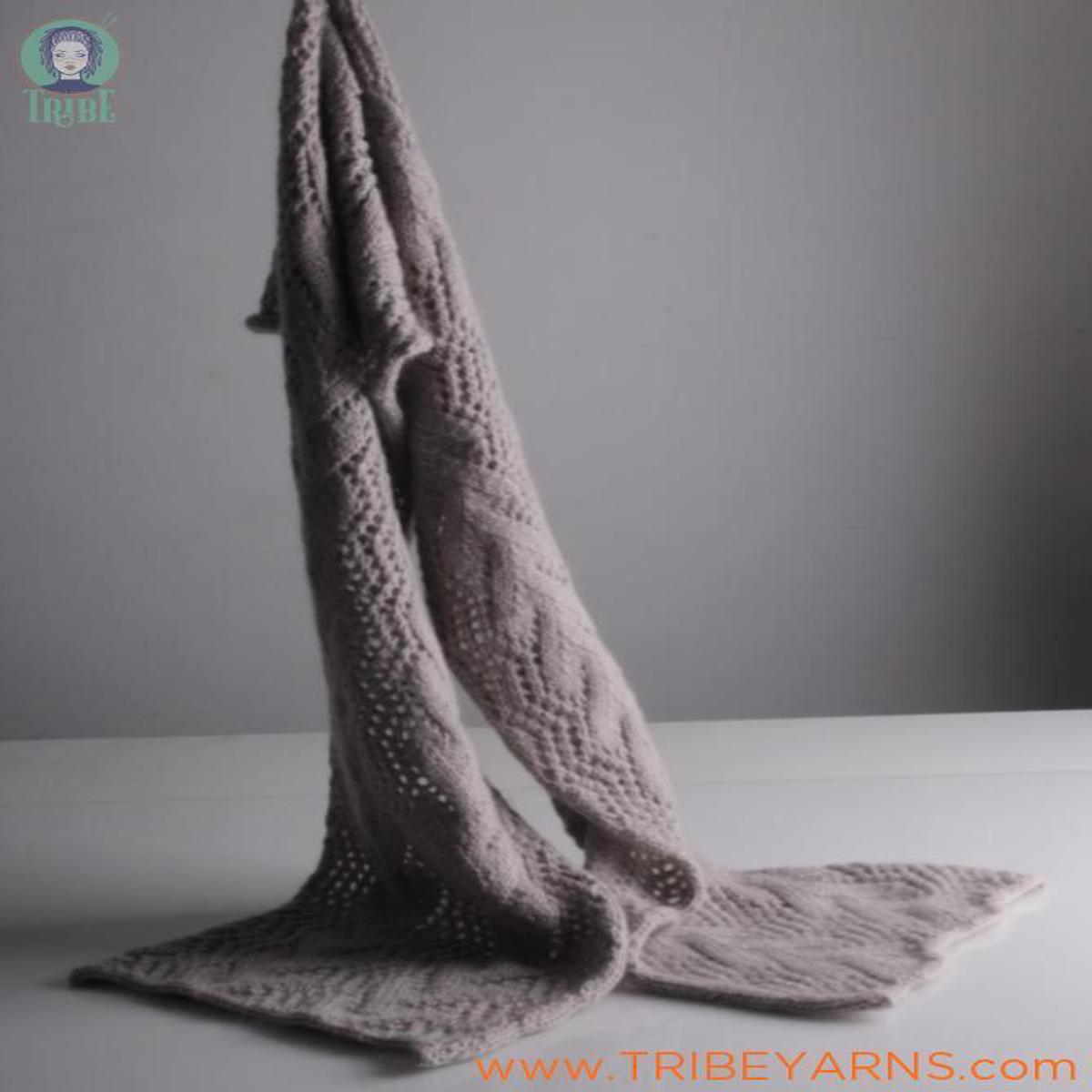 Snuggly Lace Scarf Pattern