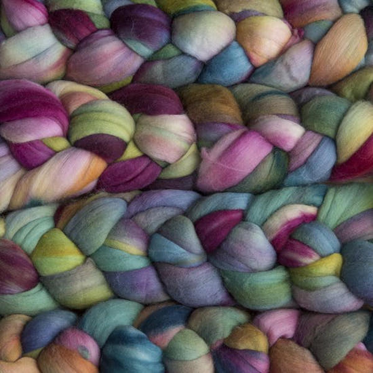 Arco Iris 866 - Malabrigo Nube Roving Fiber Braid