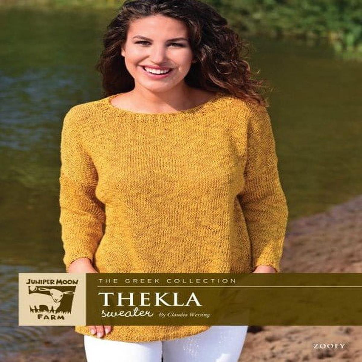 THEKLA SWEATER Pattern by Juniper Moon Farm - Leaflet